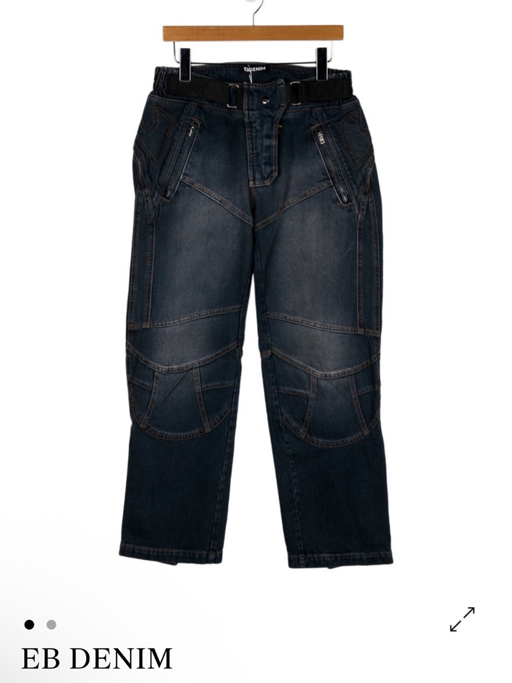 EB Denim Bella Moto Jean